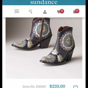 Dan Post “Painted Blossom Women’s” Cowboy Booties
